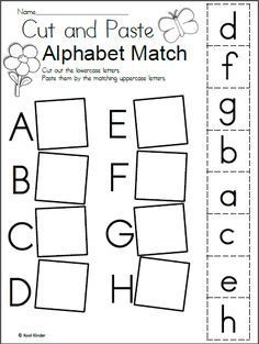 abc activities kindergarten free printables